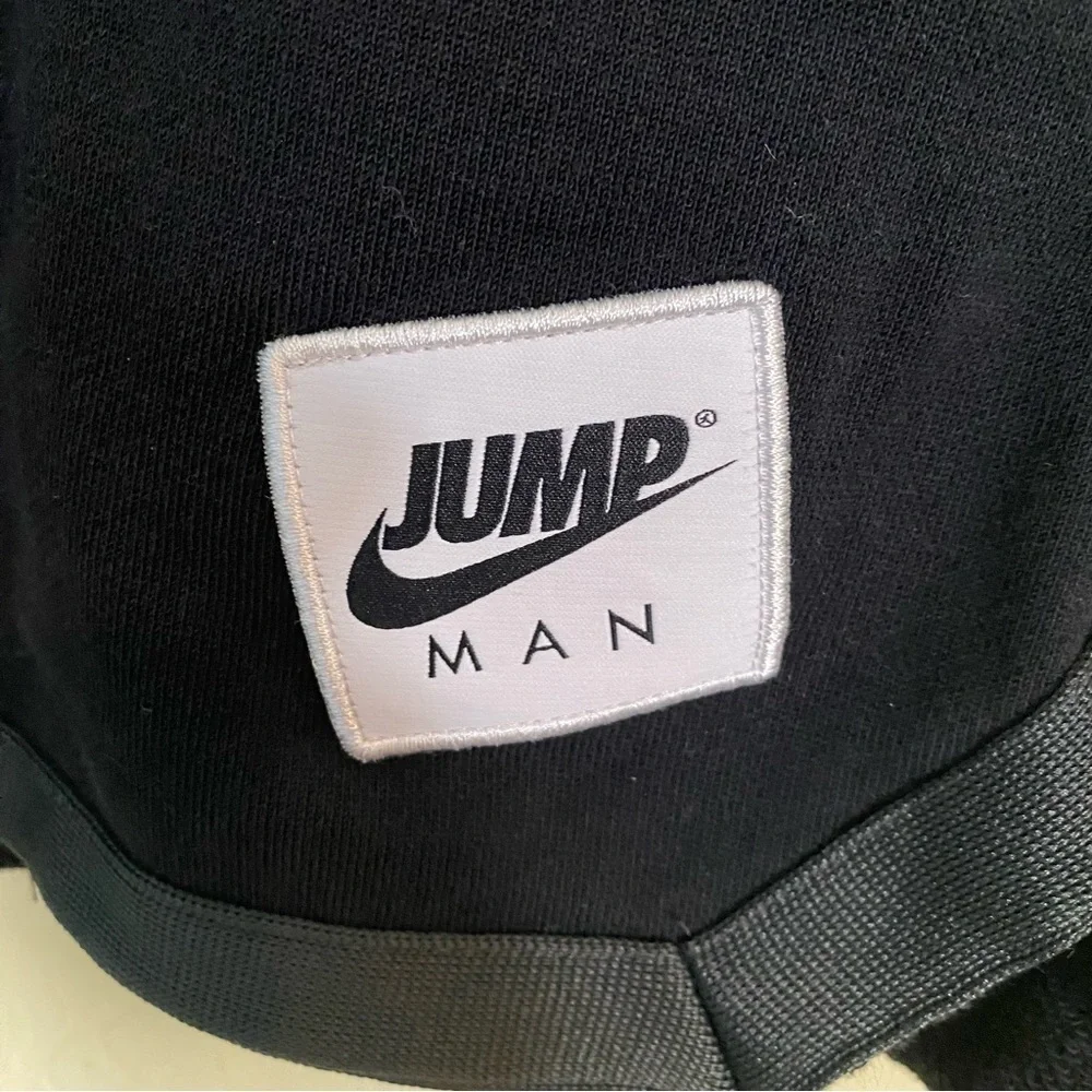 Nike Jumpman Classic French Terry Men's Two-Tone Black Athletic Shorts Size S